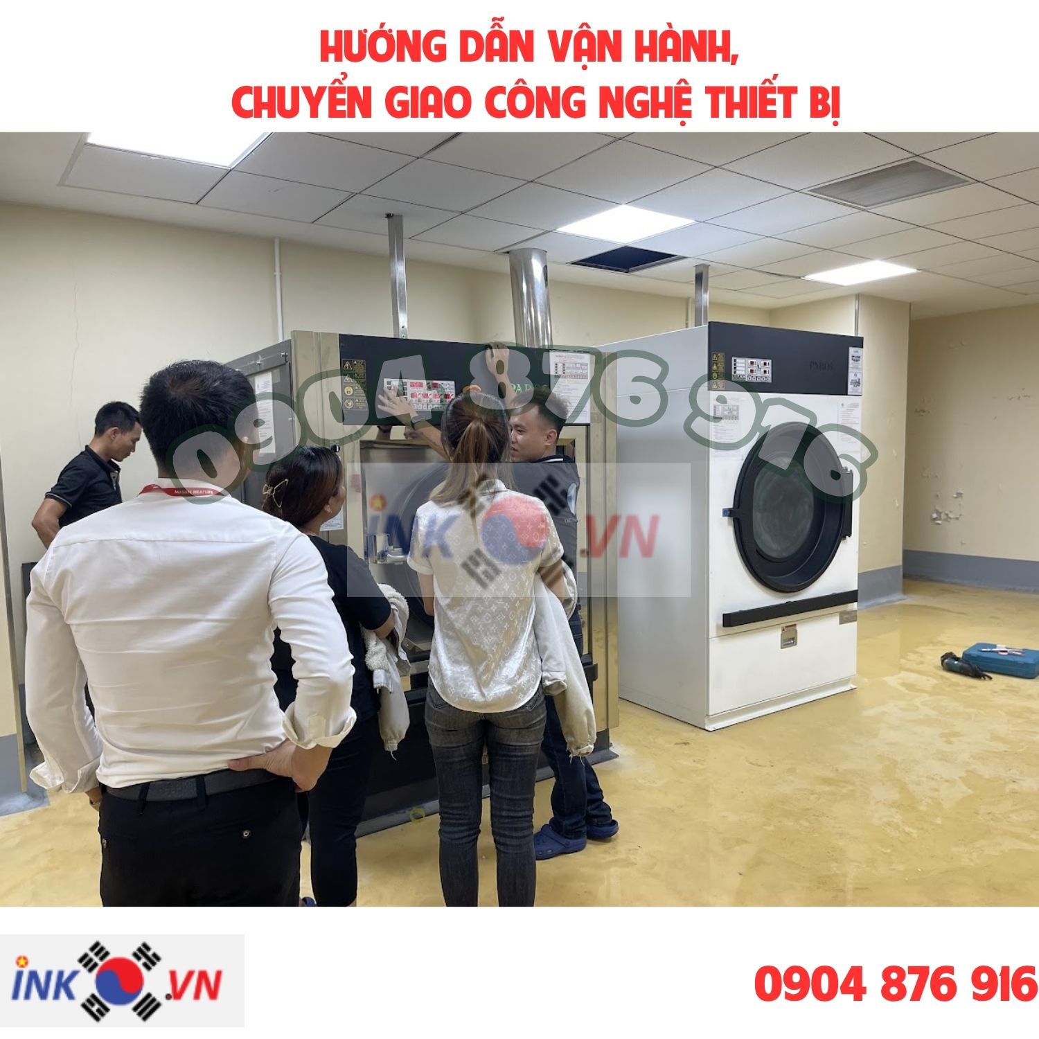 Cung cấp máy giặt cho nhà máy tại Hải Phòng